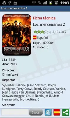 Películas Wifi 2013 android App screenshot 0